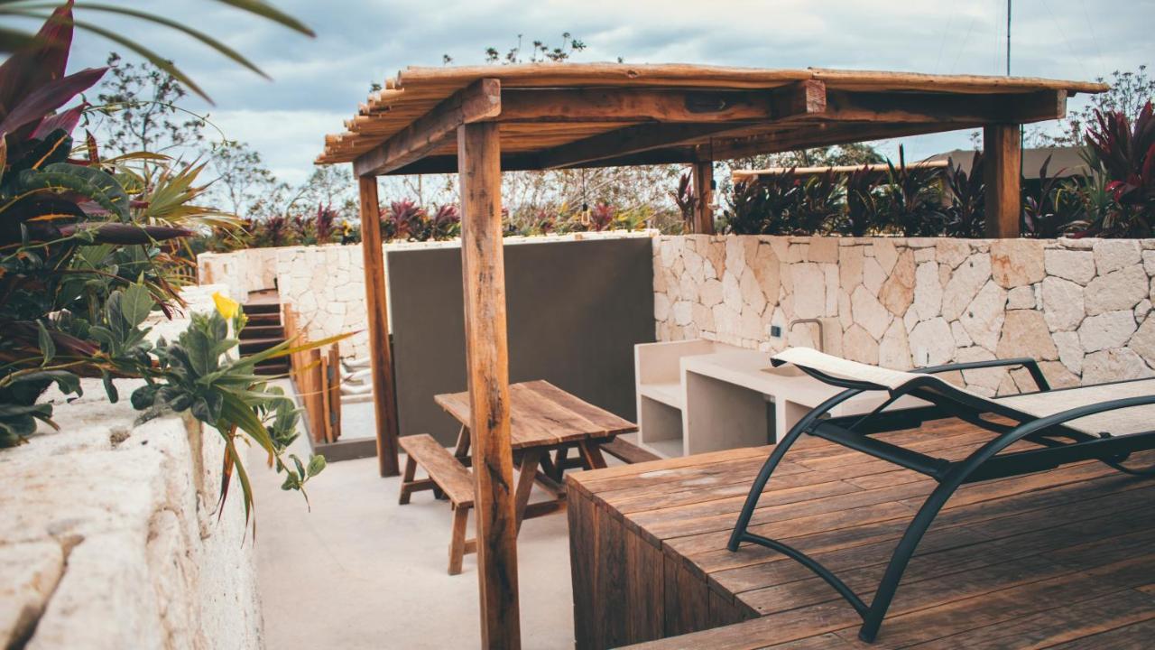 Vida Jungle Boho Apart 9 With Special Fee To Access Hotel Bardo Tulum Ngoại thất bức ảnh