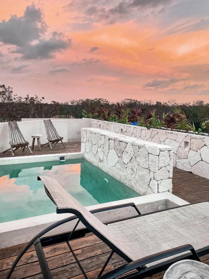 Vida Jungle Boho Apart 9 With Special Fee To Access Hotel Bardo Tulum Ngoại thất bức ảnh
